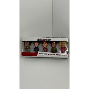 Funko "The Big Bang Theory" Mini Wacky Wobbler Bobble-Heads - Complete Set of 5